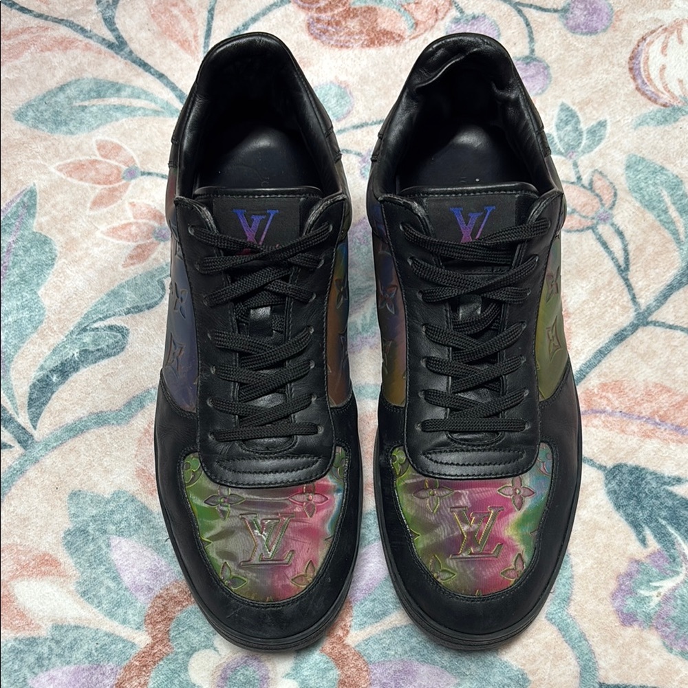 Louis Vuitton Black Sneakers Athletic Style